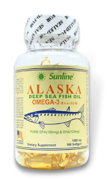 Sunline® Alaska Deep Sea Fish Oil - Omega 3 Benefits